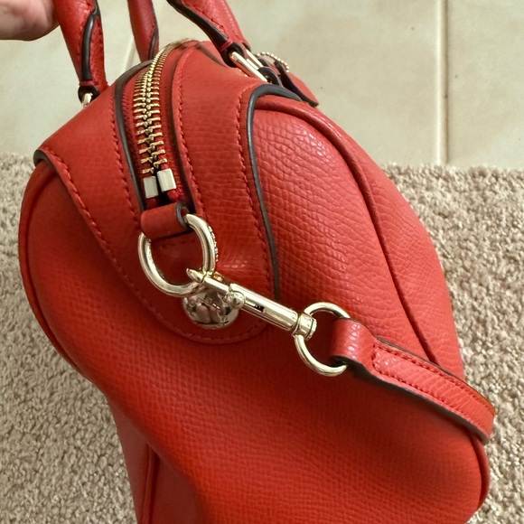 Coach Vibrant Orange Satchel